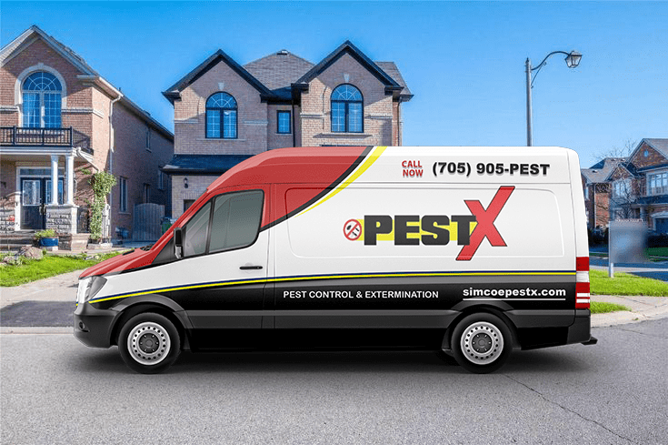 Simcoe Pest Control Van