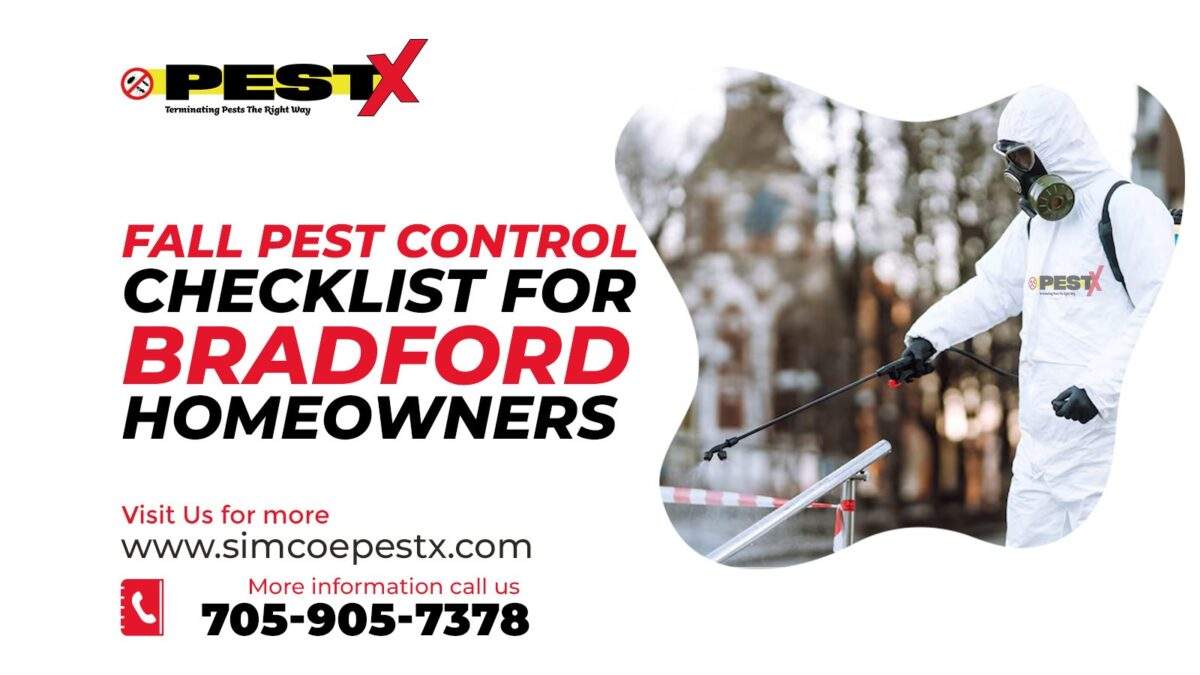 Fall Pest Control Checklist