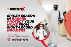 Spider Season in Barrie