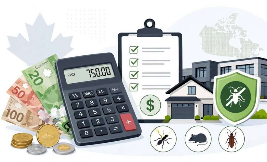 Pest Control Costs & Exterminator Prices in Bradford, ON