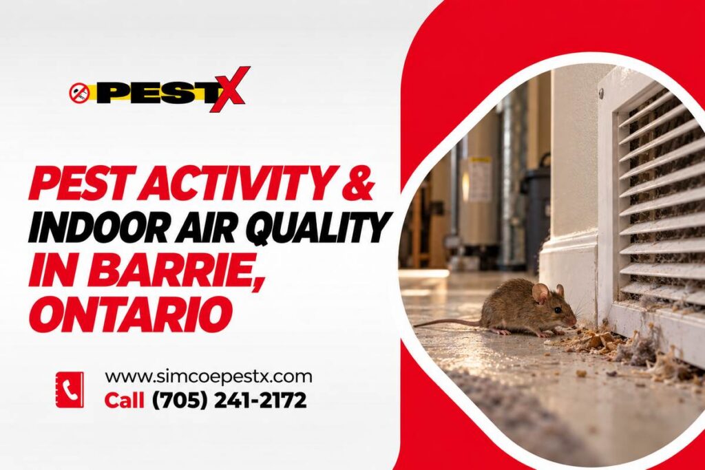 How Pest Activity Affects Indoor Air Quality