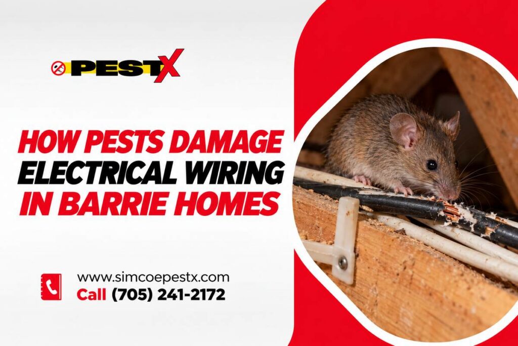 Current image: Pests Damage Electrical Wiring