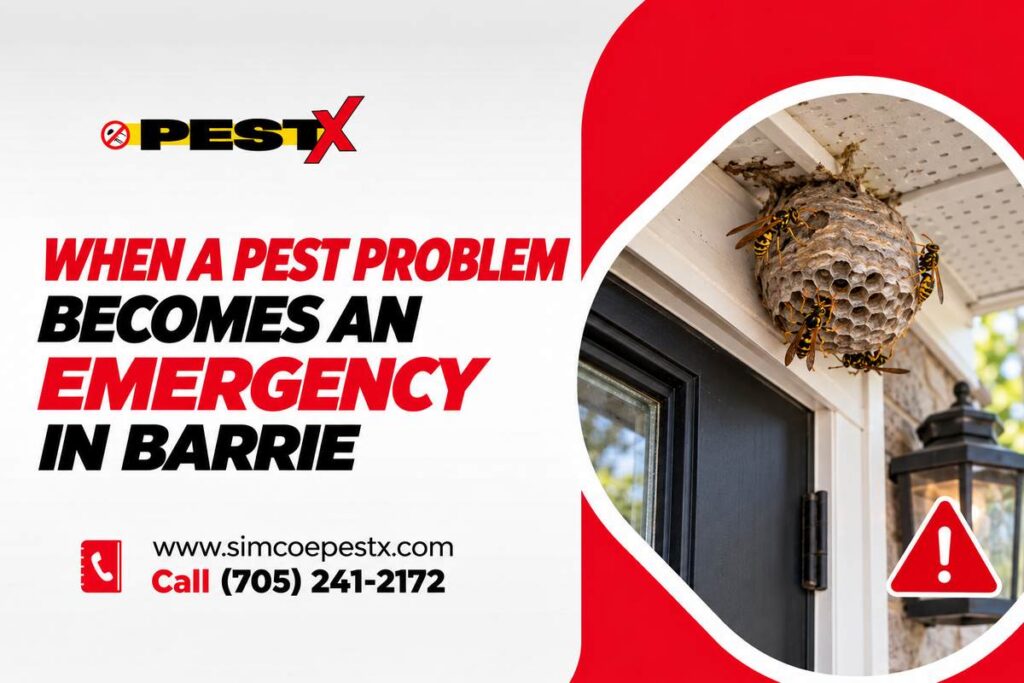 Emergency pest problem