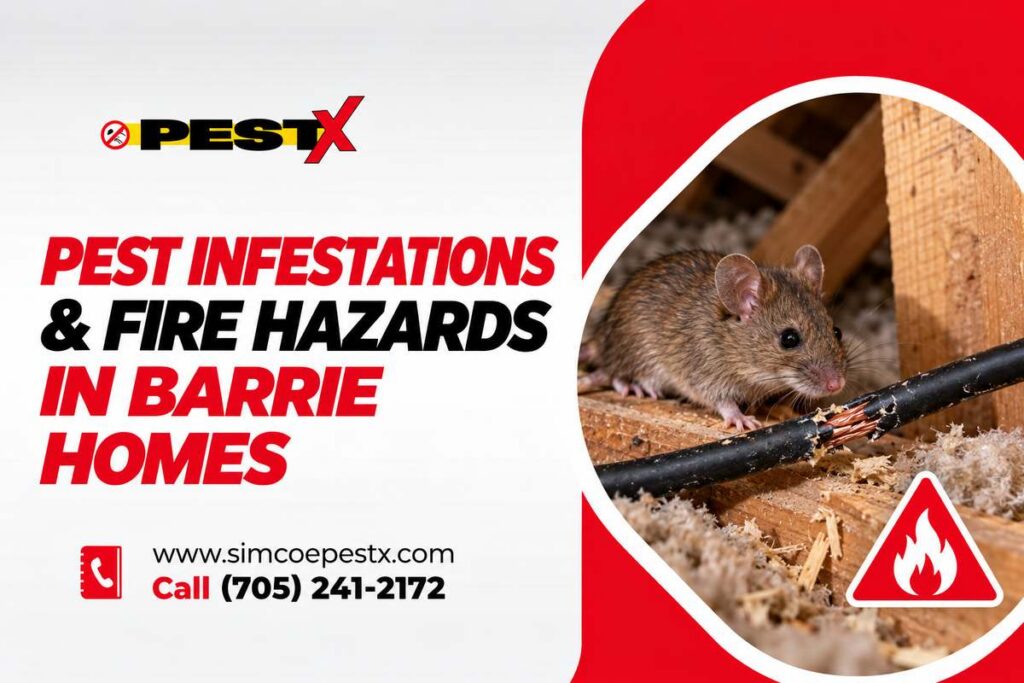 Current image: Fire Hazard by Pest Infestations