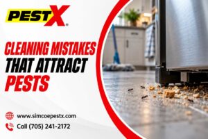 Routine Cleaning Mistakes Attract Pests